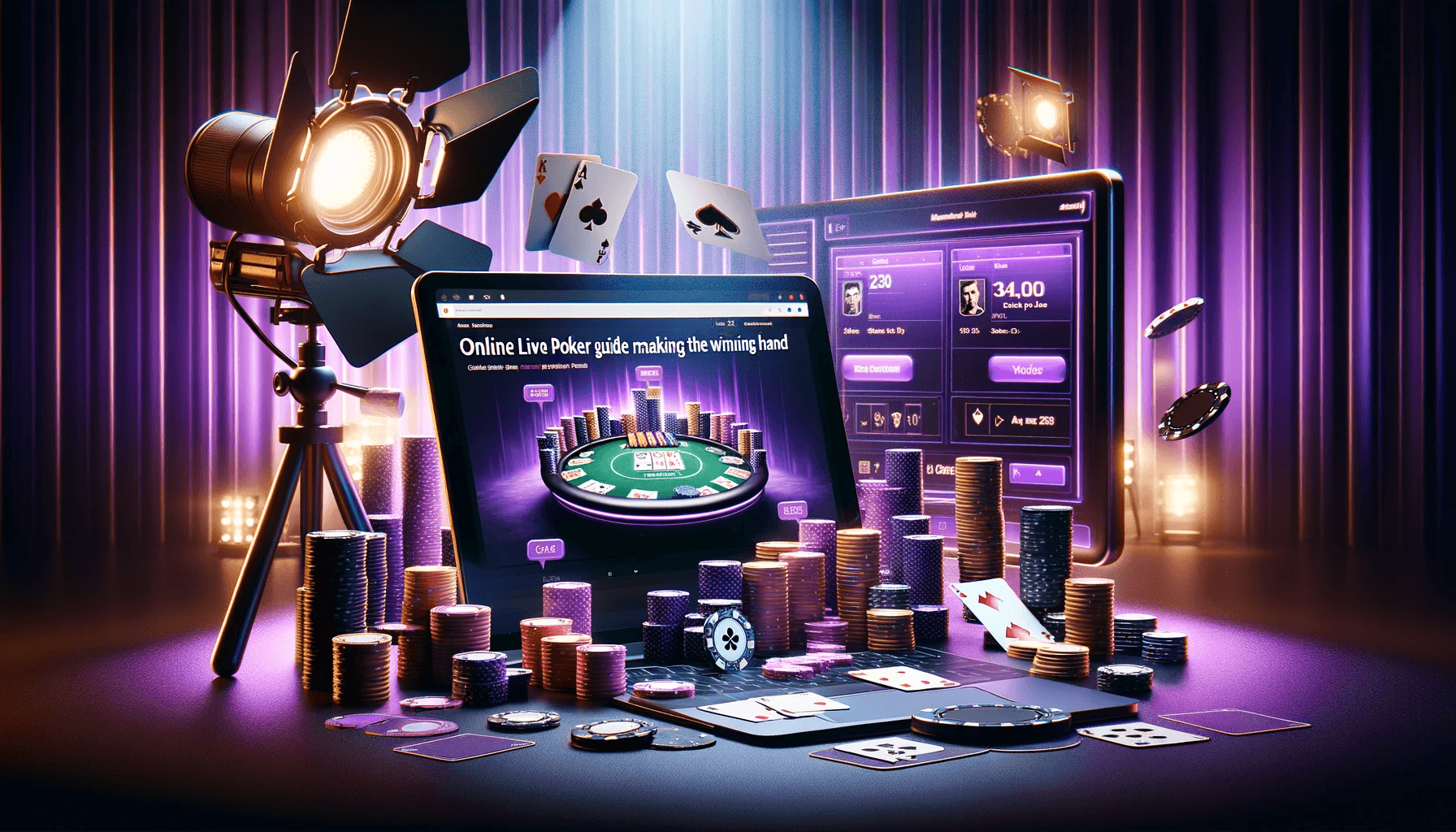 বিজয়ী হাত তৈরির জন্য অনলাইন লাইভ পোকার গাইড image
