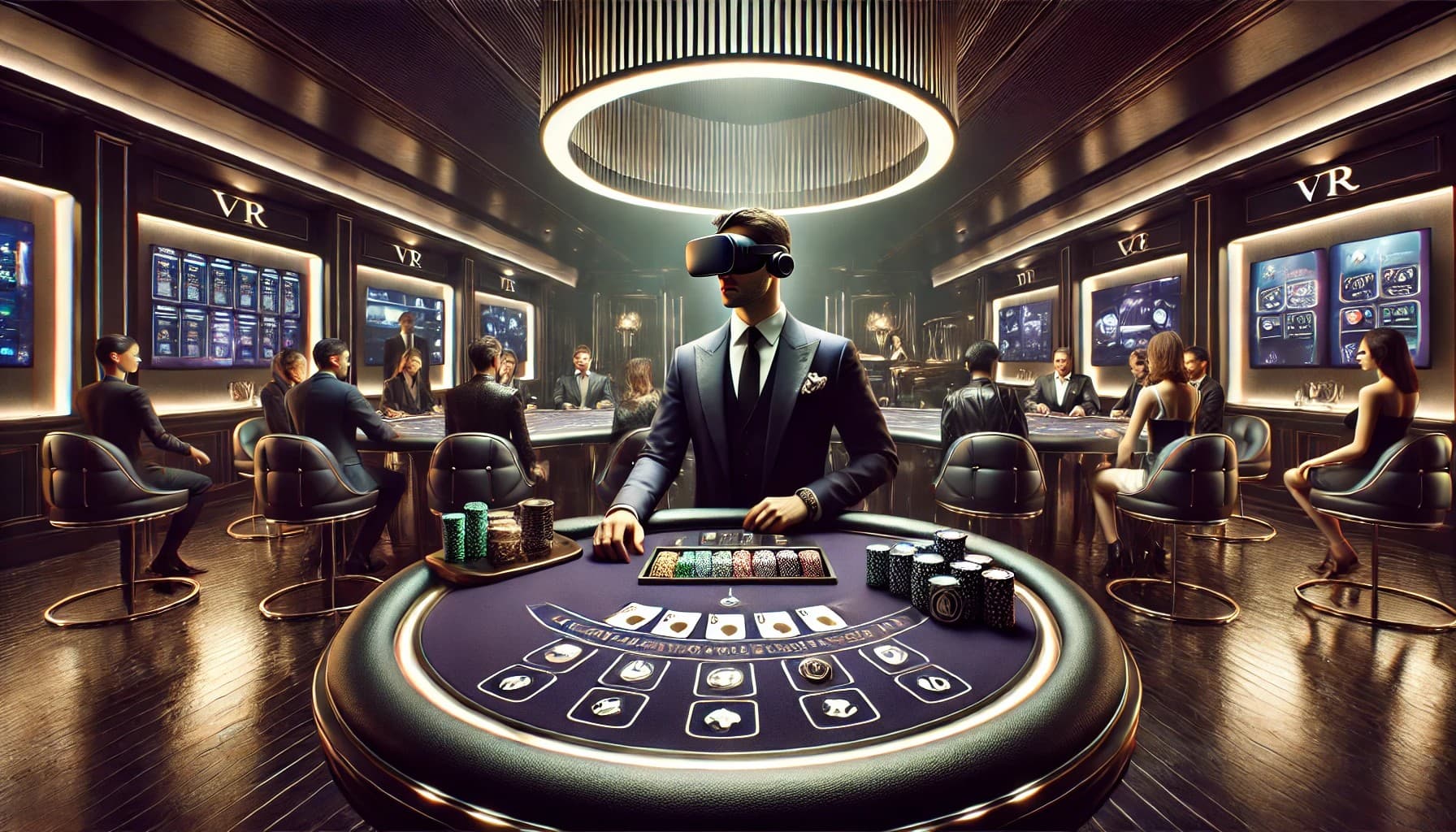 Live VR Poker games at Live Casinos