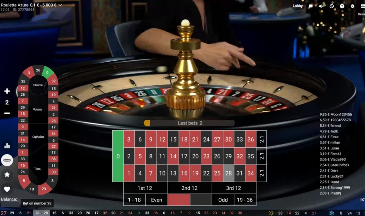 Strategies to Win at Azure Roulette
